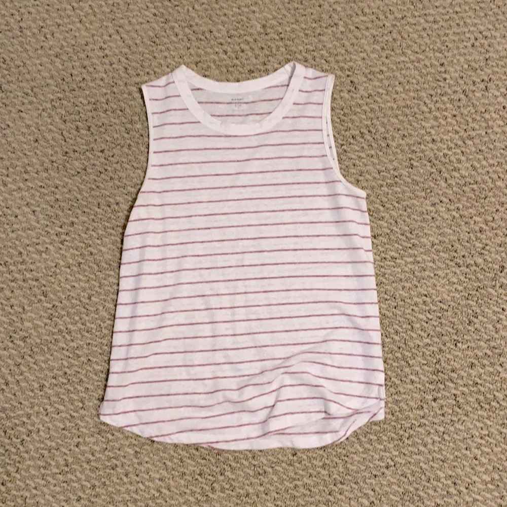 striped tank top